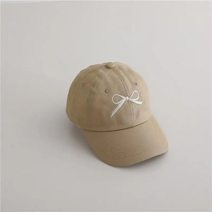 Casquette Enfant Brodée avec Nœud – Protection Soleil