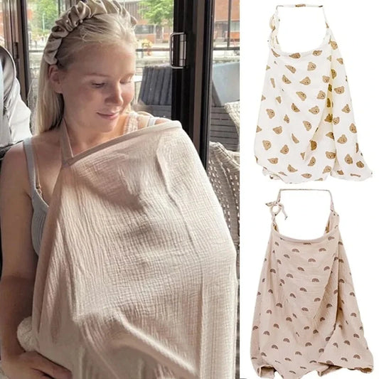 Housse d’Allaitement Respirante Petit Trésor – Confort & Intimité pour Maman et Bébé