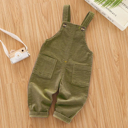 Salopette Bébé en Coton Doux – Combinaison Confortable Garçon & Fille (9 mois à 4 ans)