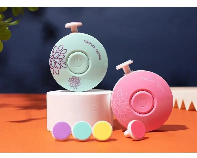 Kit manucure bébé électrique – Lime douce & sécuritaire – Pour nouveau-nés et bébés