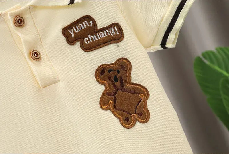 Ensemble Garçon Classy 2 Pièces – Polo + Short (4 à 6 ans)