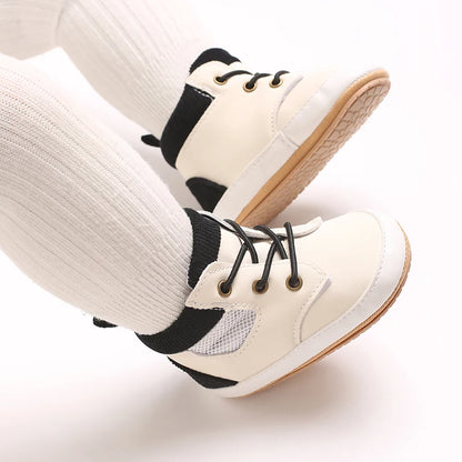 Chaussures montantes bébé antidérapantes – Souples, confortables & stylées