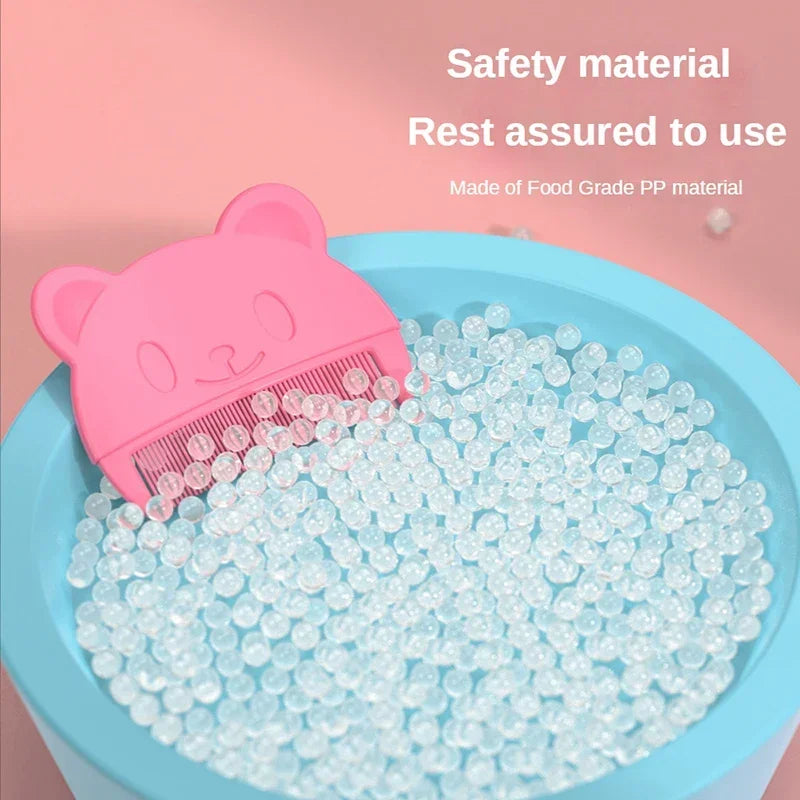 Accessoires de soins pour bébé – Peigne doux & brosse en silicone