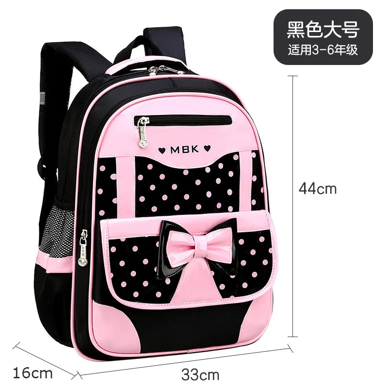 Sac à dos scolaire ergonomique pour fille – Cartable primaire style coréen japonais avec motifs mignons