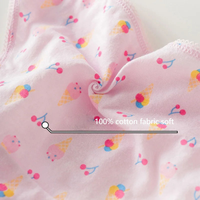 Culottes Fille 100 % Coton – Lot de 3 ou 12 Pièces | Douces & Confortables