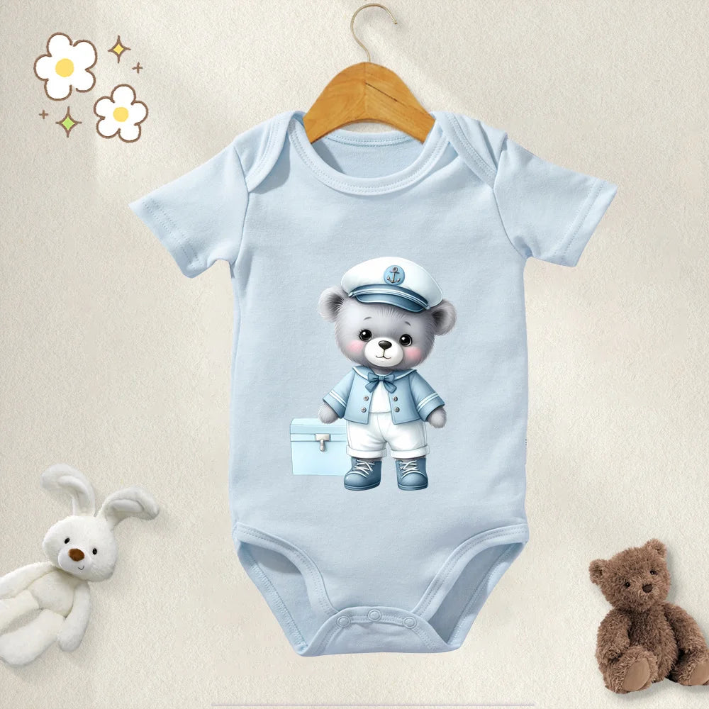 Body Bébé Petit Marin – Onesie Doux 100 % Coton