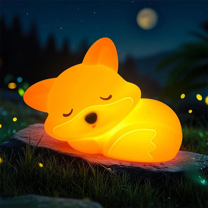 Veilleuse Renard Apaisante pour Bébé – Lumière Douce & Sommeil Paisible
