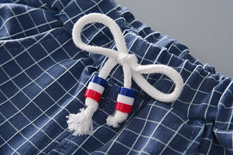 Ensemble Été Enfant – T-Shirt à Manches Courtes & Short Tendance