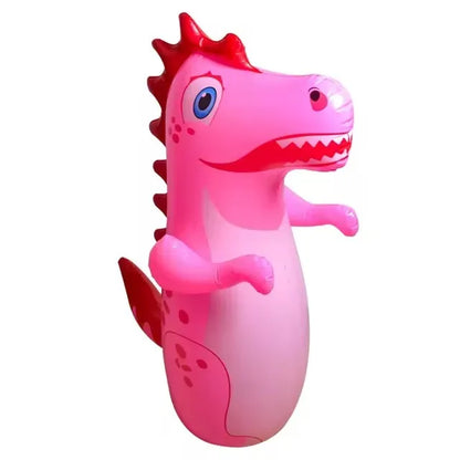 Dino Punch™ – Jouet dinosaure gonflable sur pied pour enfants et adultes | Jeu de boxe ludique et défouloir