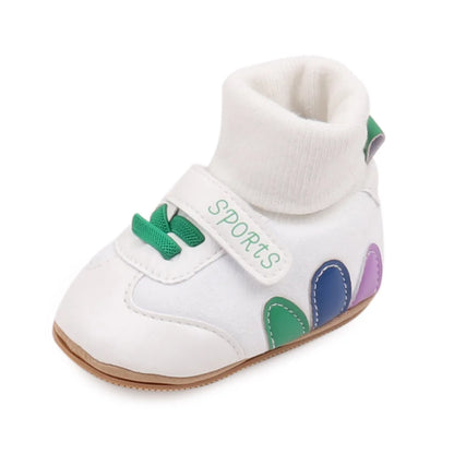 Chaussures Premiers Pas Bébé – Chaussettes Antidérapantes Automne/Hiver (0-18 mois)