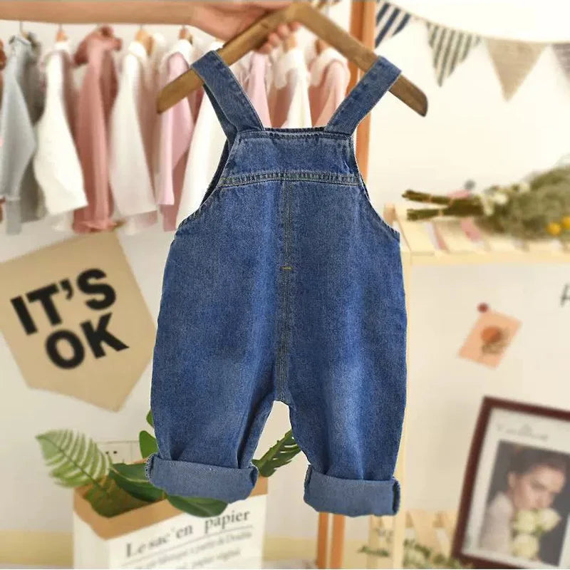 Salopette Jean Bébé – Pantalon Denim Enfant Unisexe