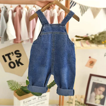 Salopette Jean Bébé – Pantalon Denim Enfant Unisexe