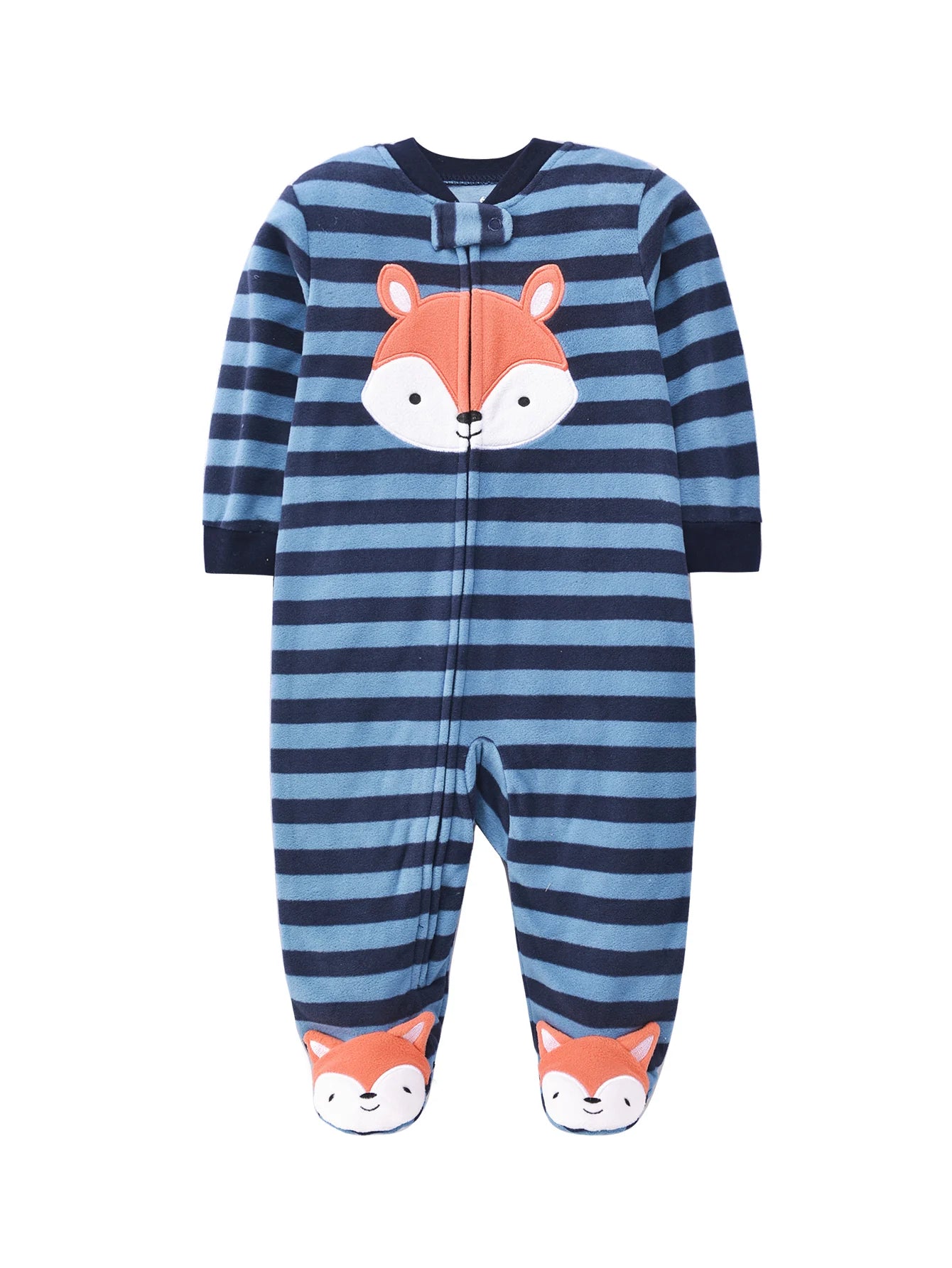 Pyjama Bébé Garçon en Coton – Combinaison Confort Printemps & Automne