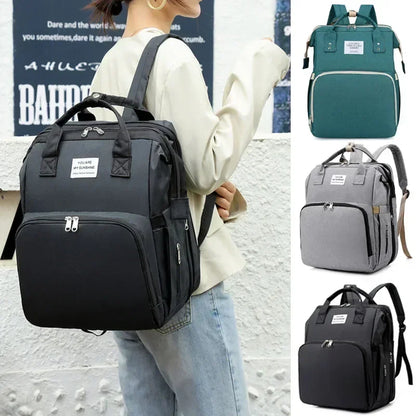 Sac à Dos Bébé avec Lit Pliable – Sac à Langer Multifonction pour Parents