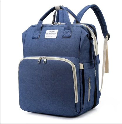 Sac à Dos Bébé avec Lit Pliable – Sac à Langer Multifonction pour Parents