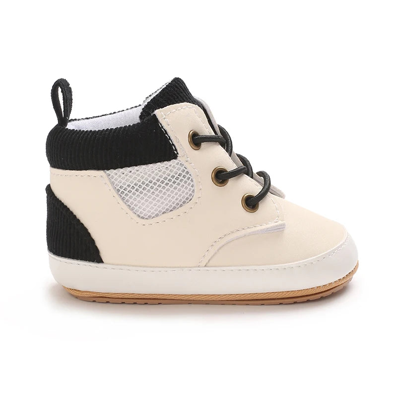 Chaussures montantes bébé antidérapantes – Souples, confortables & stylées