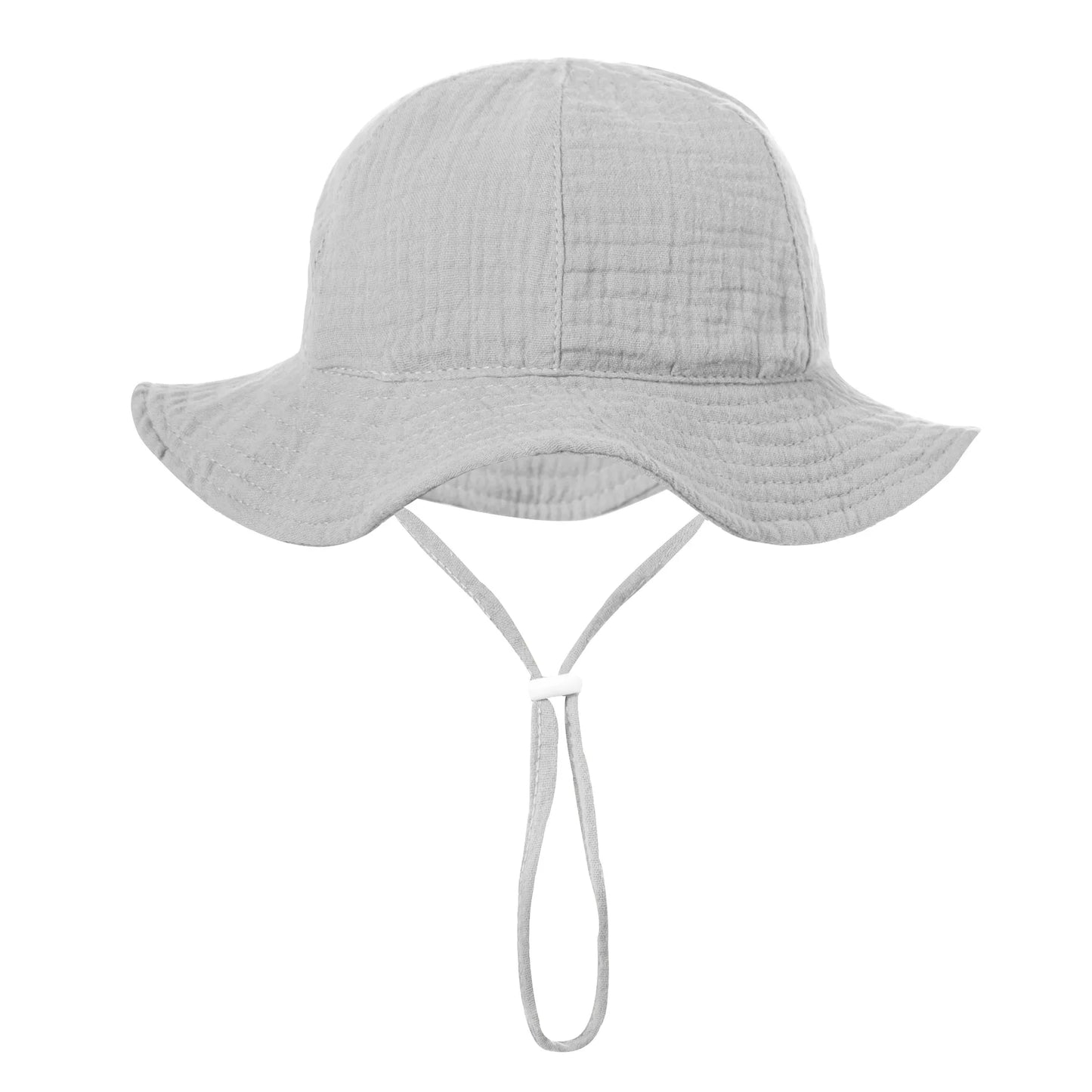 Chapeau Soleil Douce Protection™ – Bob en Coton pour Bébé (3–12 mois)