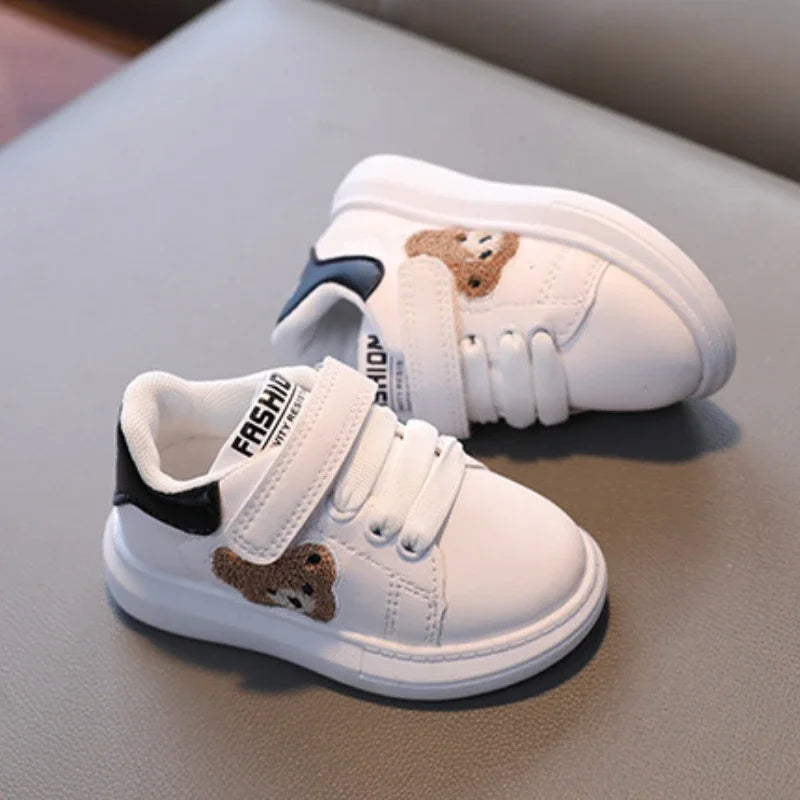 Baskets Bébé Panda – Chaussures Souples Premiers Pas pour Fille & Garçon