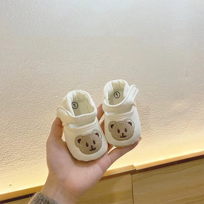 Sandales Bébé Premiers Pas – Semelle Souple & Motifs Animés (0–18 Mois)
