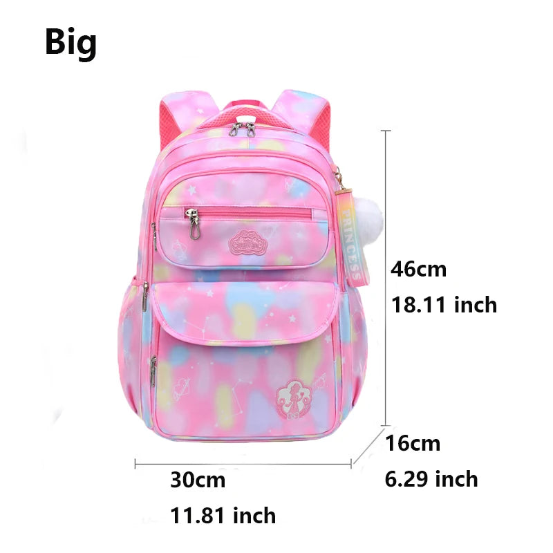 Sac à dos scolaire fille rose kawaii – Cartable léger et résistant pour école primaire