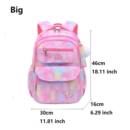 Sac à dos scolaire fille rose kawaii – Cartable léger et résistant pour école primaire