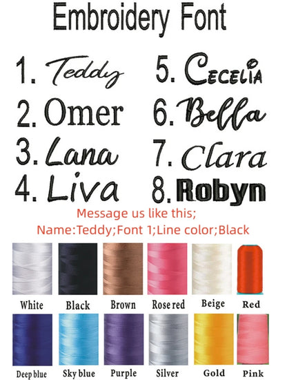 Sac à Dos Enfant Personnalisé Ours – Velours Côtelé | Prénom Brodé