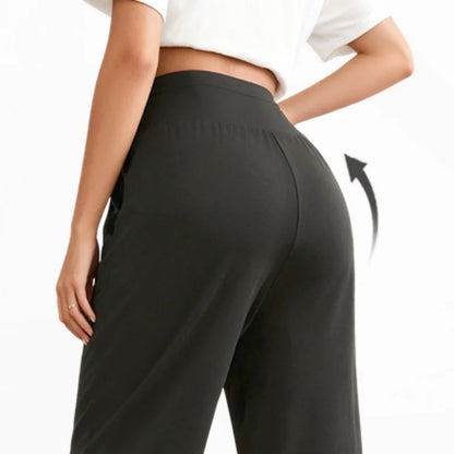 Pantalon de maternité confortable – Taille ajustable et soutien du ventre pour future maman