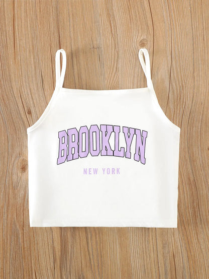 Ensemble 3 pièces d’été fille – Top mesh + Débardeur + Jupe/Short (7–13 ans)