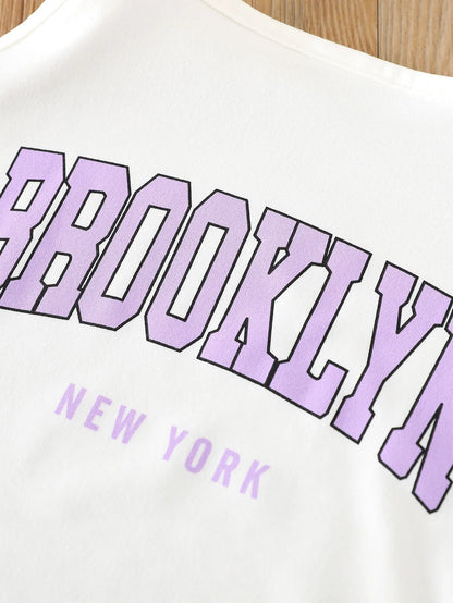 Ensemble 3 pièces d’été fille – Top mesh + Débardeur + Jupe/Short (7–13 ans)