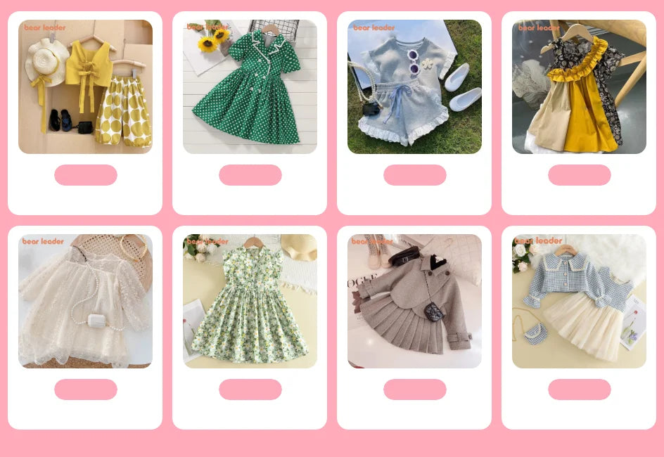 Robe Vintage Brodée Fleurie – Beige Crème (Fille)