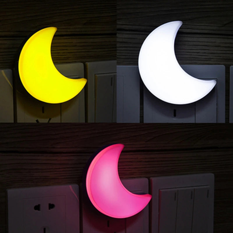 Lampe Veilleuse Lune LED – Lumière Douce Apaisante pour Chambre Bébé & Enfant