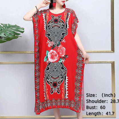 Robe de maternité bohème chic – Confort & élégance