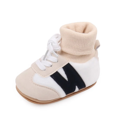 Chaussures Premiers Pas Bébé – Chaussettes Antidérapantes Automne/Hiver (0-18 mois)