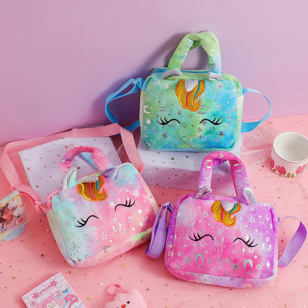 Sac à main licorne pour fille – Petit sac bandoulière (crossbody) – Cadeau anniversaire