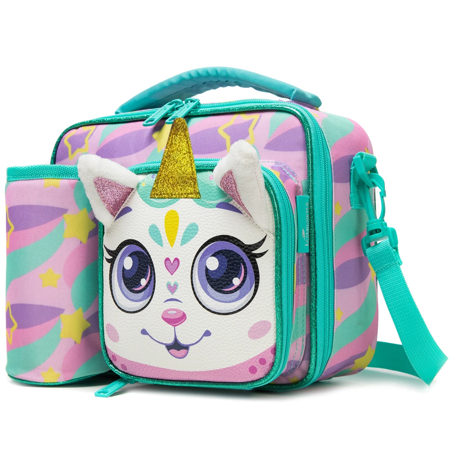 Boîte à déjeuner pour enfants – Ensemble sac repas étanche et lavable, sac isotherme scolaire, design mignon