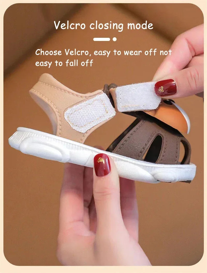 Sandales Enfant Antidérapantes Été – Confort & Motif Animal