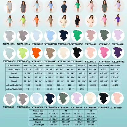 1-13Y Cotton Kids Clothes Suits Cycling Wear Biker Shorts Set Children Clothes Boys Girls Outfits Two Piece Kids Clothing Sets