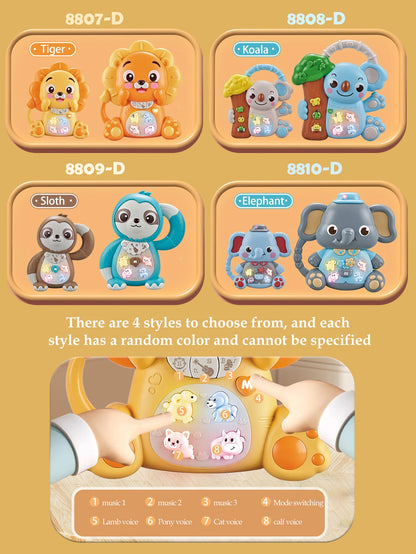 Clavier Musical Animal pour Enfants – Piano Lumineux et Interactif