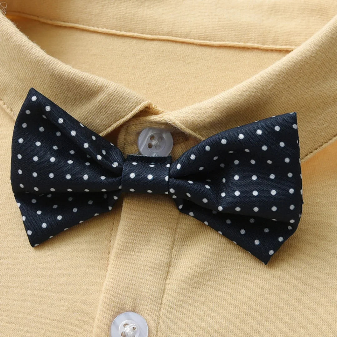 Tenue de gentleman à manches longues pour garçon, ensemble de barboteuses monochromes pour bébé, vêtements pour nouveau-né imbibés, premier anniversaire, printemps et automne, 3-36 mois