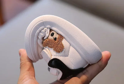 Baskets Bébé Panda – Chaussures Souples Premiers Pas pour Fille & Garçon