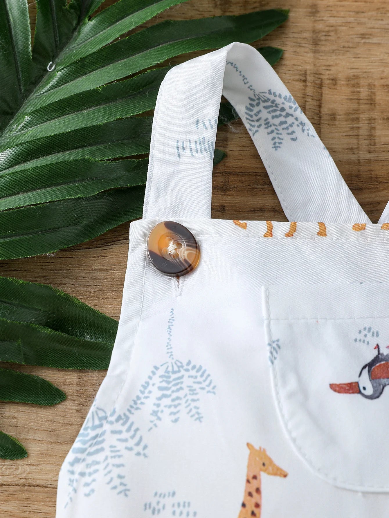 2 pièces bébé garçons été manches combinaison dessin animé Animal pour 1-3Y Bobysuit vêtements décontracté mode salopette vêtements + chapeau