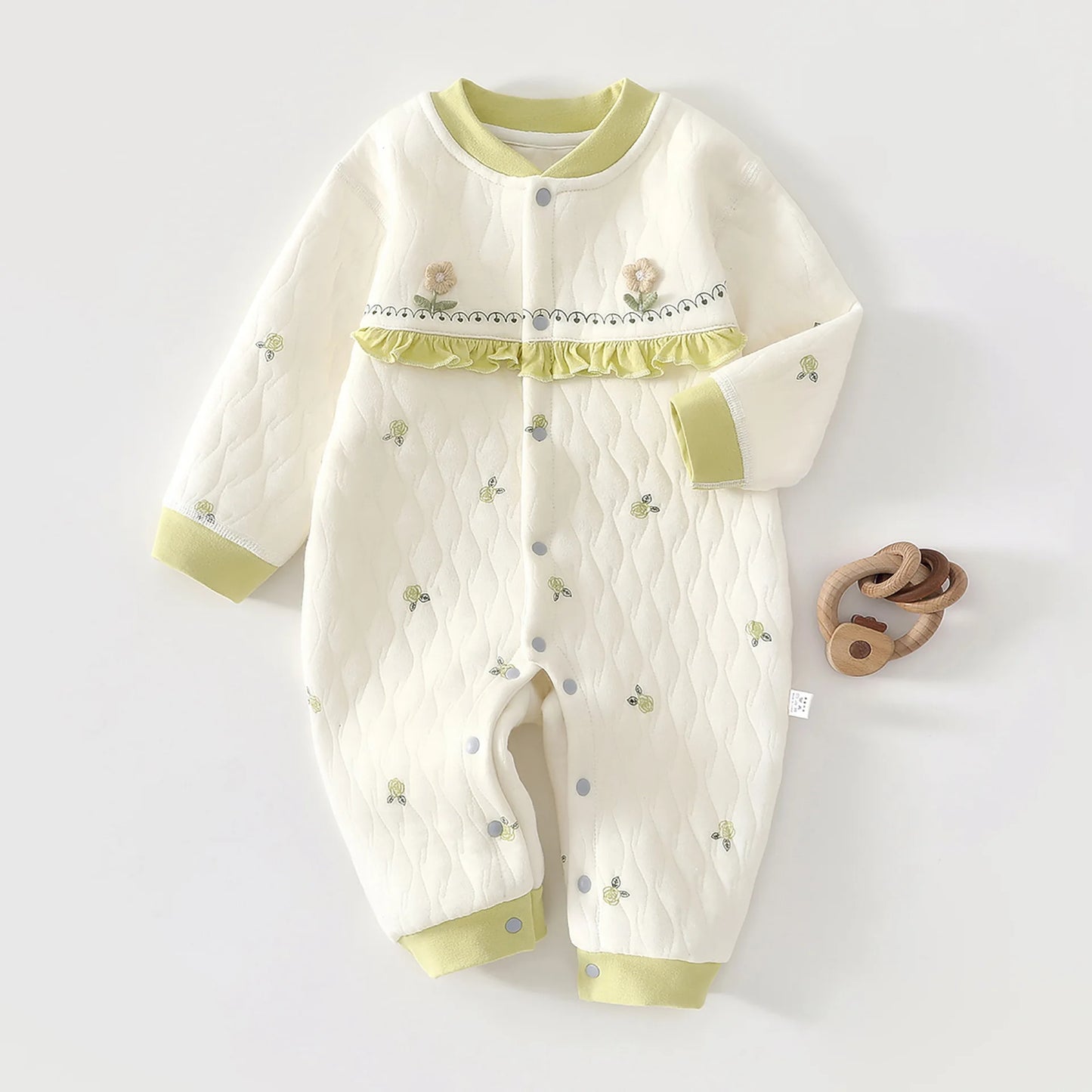 Combinaison Bébé Douillette en Coton – Chaleur & Confort pour Nouveau-né