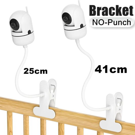 Support flexible pour babyphone/caméra – Clip solide – Installation sans perçage
