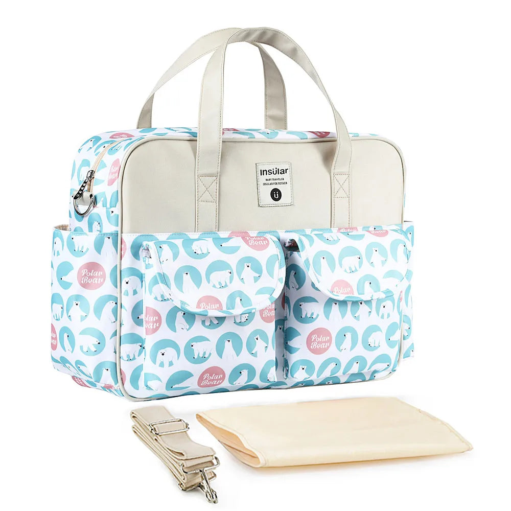 Sac à couches multifonction imperméable – Grande capacité