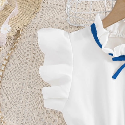 Ensemble chic jupe plissée – Style coréen (Fille)