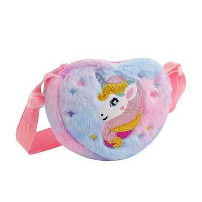 Sac à main licorne pour fille – Petit sac bandoulière (crossbody) – Cadeau anniversaire