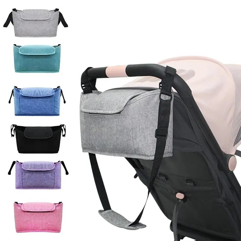 Sac Organisateur de Poussette Bébé – Sac de Rangement Universel pour Biberons et Accessoires