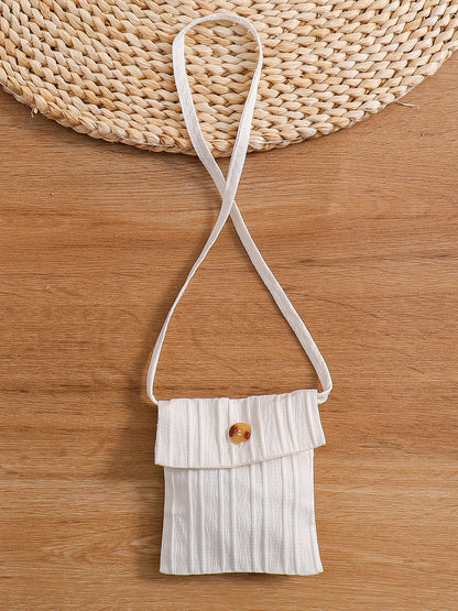 Robe blanche cérémonie – Nœud & plissé (Fille)