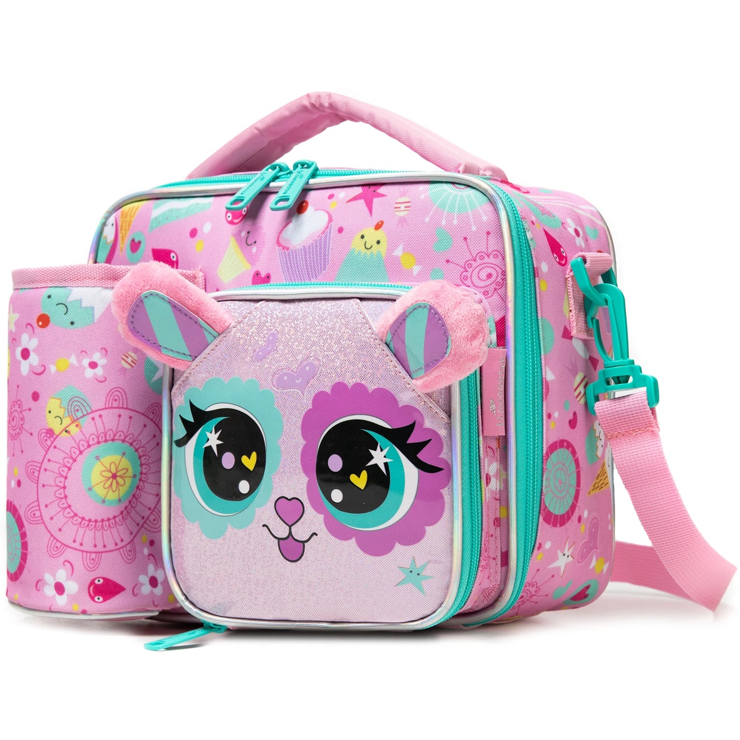 Boîte à déjeuner pour enfants – Ensemble sac repas étanche et lavable, sac isotherme scolaire, design mignon