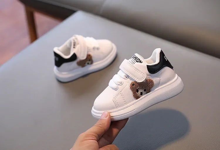 Baskets Bébé Panda – Chaussures Souples Premiers Pas pour Fille & Garçon